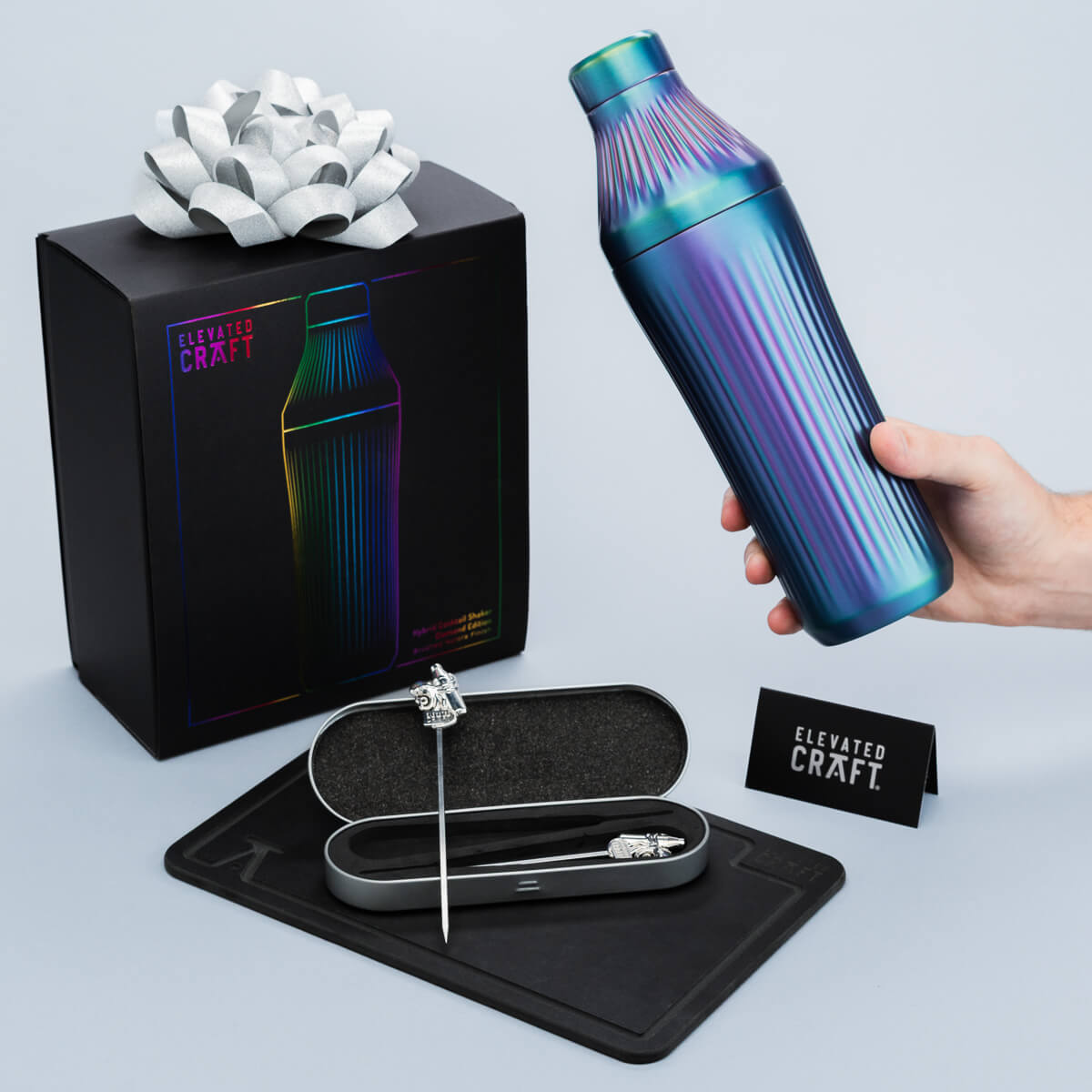 Premium Diamond Edition Cocktail Shaker Gift Set | Elevated Craft