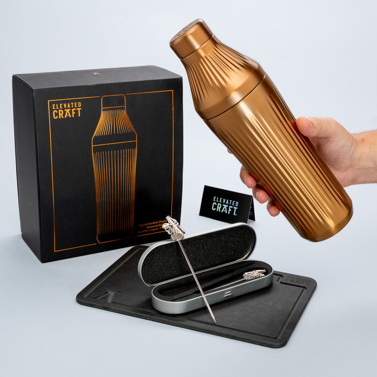 Premium Diamond Edition Cocktail Shaker Gift Set | Elevated Craft