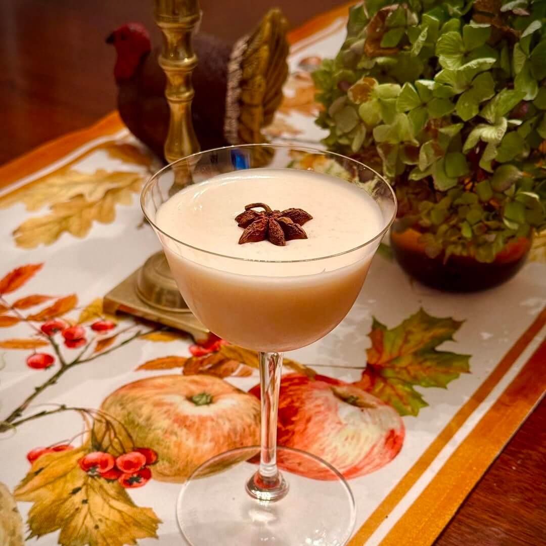 Maple & Cinnamon Gin Sour Recipe