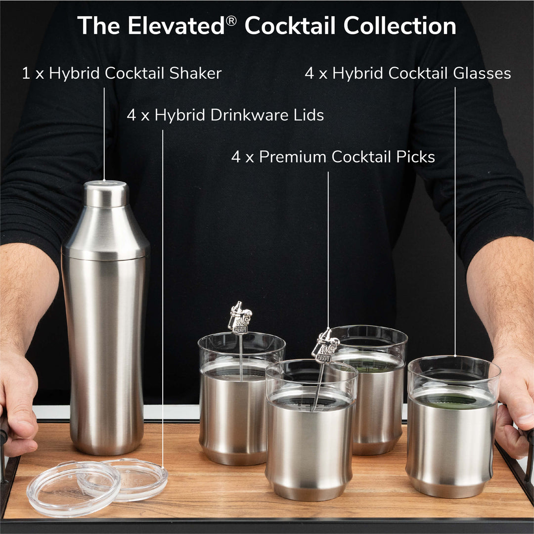 Shop Hybrid Cocktail Shaker & Hybrid Cocktail Glasses – Elevated Craft