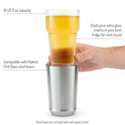 Pint Glass Insert