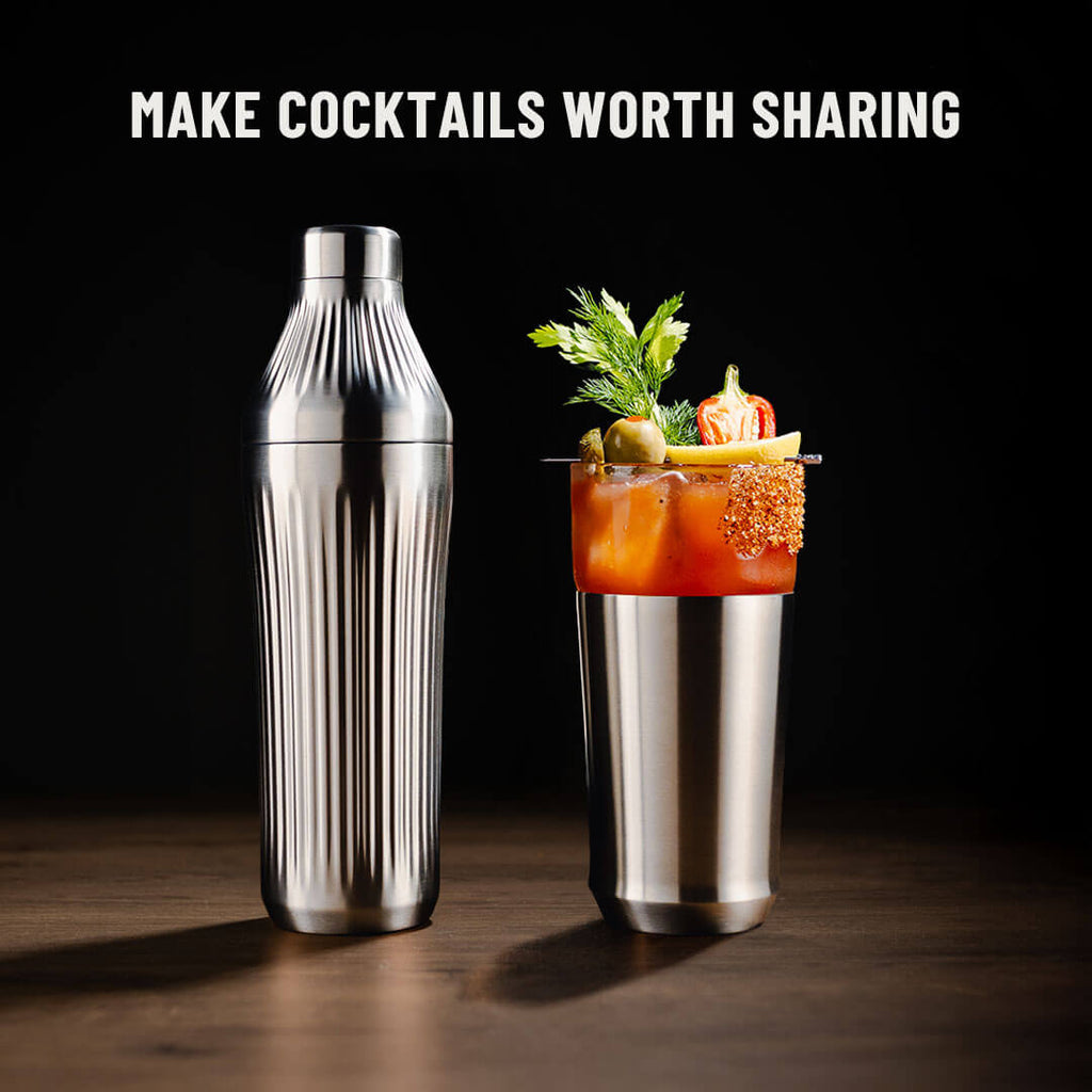 Premium Cocktail Shaker Gift | Diamond Edition Hybrid