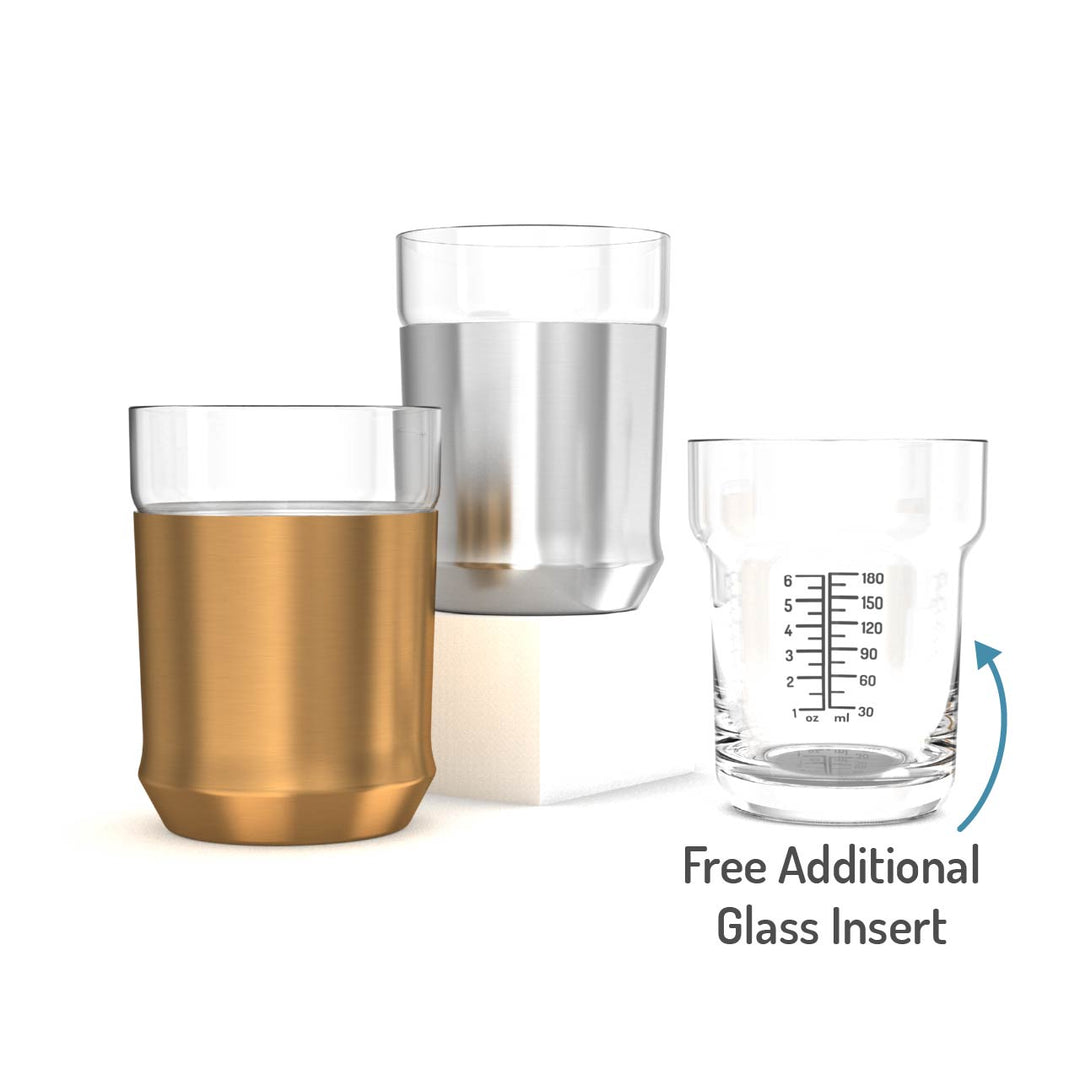 Elevated Craft Hybrid Cocktail Glass Premium Vacuum