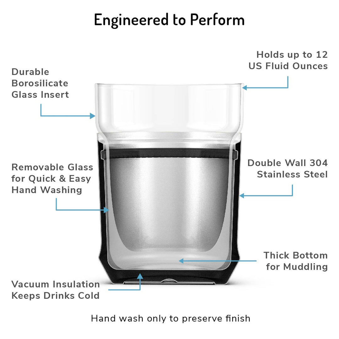 The Hybrid Cocktail Glass Set